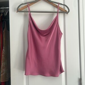 Ramy Brook Abigail PINK cowl neck tank